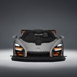 Der McLaren Senna aus Legosteinen ist im Maßstab 1:1 gebaut