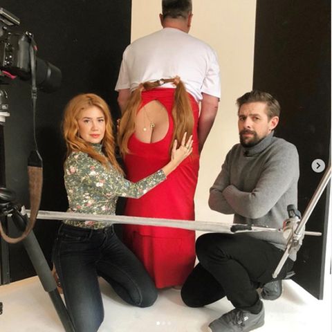 Palina Rojinski verarscht ihre Instagram-Follower bei "Late Night Berlin"