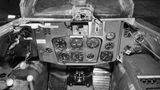 Blick ins Cockpit.