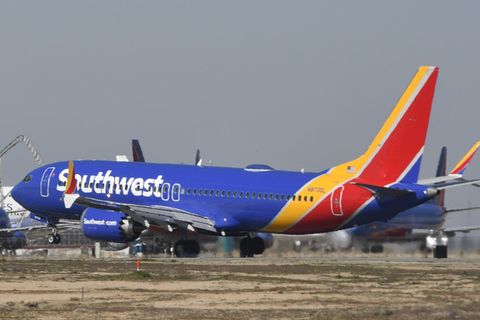 Eine Boeing 737 Max der Airline Southwest (Symbolbild)