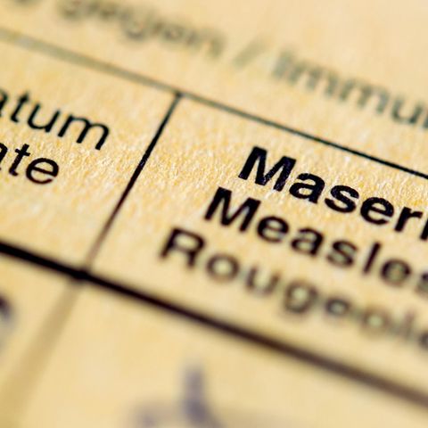 Impfpass mit Masern (Symbolbild)