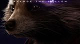 Rocket Raccoon (mit der Stimme von Bradley Cooper)