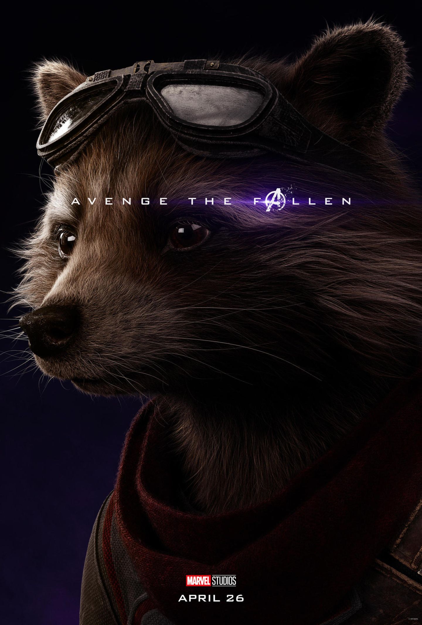 Rocket Raccoon (mit der Stimme von Bradley Cooper)