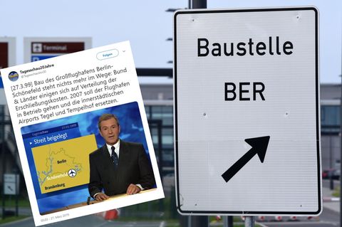 Bau von BER-Flughafen: Erinnern Sie sich an diese Nachricht? Sie ist 20 Jahre alt – aber erschreckend aktuell