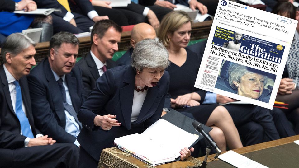 Brexit-Chaos in Großbritannien: Theresa May spricht im britischen Parlament