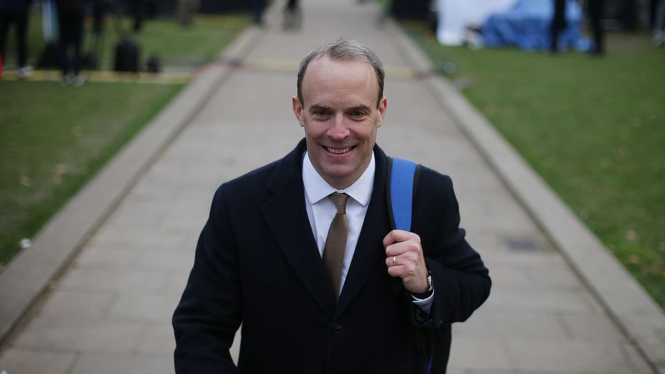 Dominic Raab, Großbritanniens Brexit-Minister