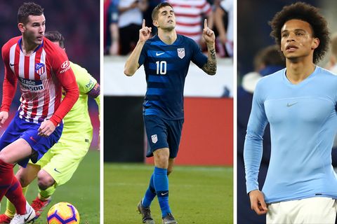 Lucas Hernández, Christian Pulisic, Leroy Sané