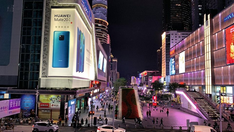 Mobilfunk-Gigant aus China: Shenzhen ist das Schaufenster des chinesischen Tech-Wirtschaftswunders Shenzhen ist das Schaufenster des chinesischen Tech-Wirtschaftswunders