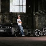 Showcar und Showbike wurden von einem Superreichen vom Stand weg gekauft. Walz sagt: "Ich hasse die ganze Reichenkacke"