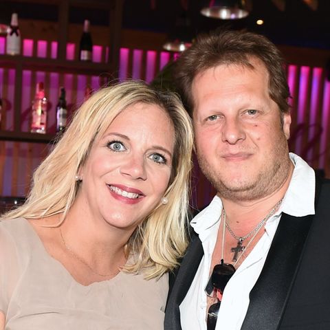 Daniela Büchner mit ihrem verstorbenen Mann Jens