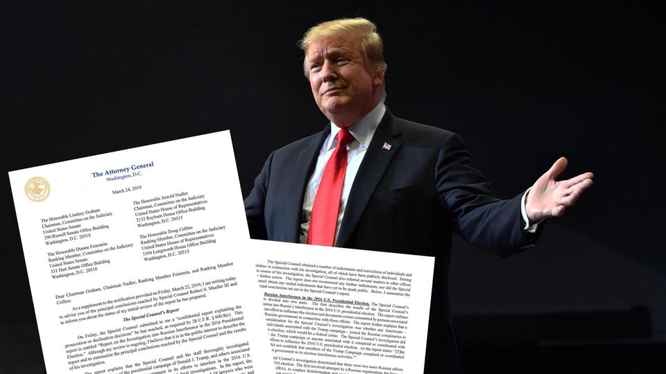 Donald Trump: Der Bericht von Robert Mueller ist über 300 Seiten lang - das wirft Fragen auf Donald Trump: Der Bericht von Robert Mueller ist über 300 Seiten lang - das wirft Fragen auf