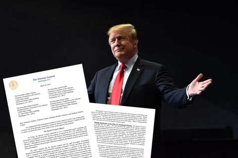 Donald Trump: Der Bericht von Robert Mueller ist über 300 Seiten lang - das wirft Fragen auf