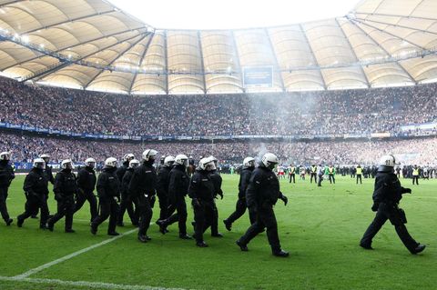 In Zukunft ist es möglich, dass sich zum Beispiel der Hamburger SV an den Polizeikosten beteiligen muss