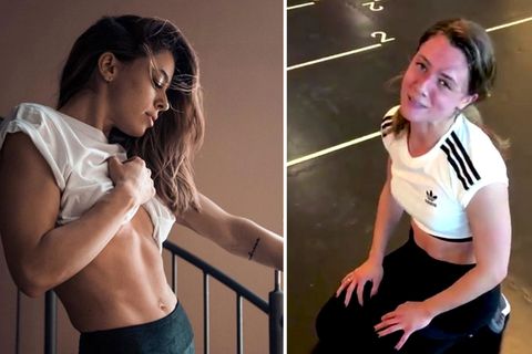 Sängerin Vanessa Mai quält sich beim Sport für den perfekten Beachbody.