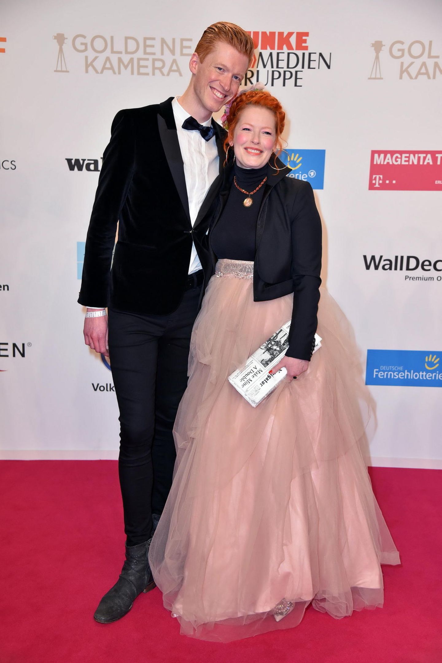 Enie van de Meiklokjes bei der Goldenen Kamera