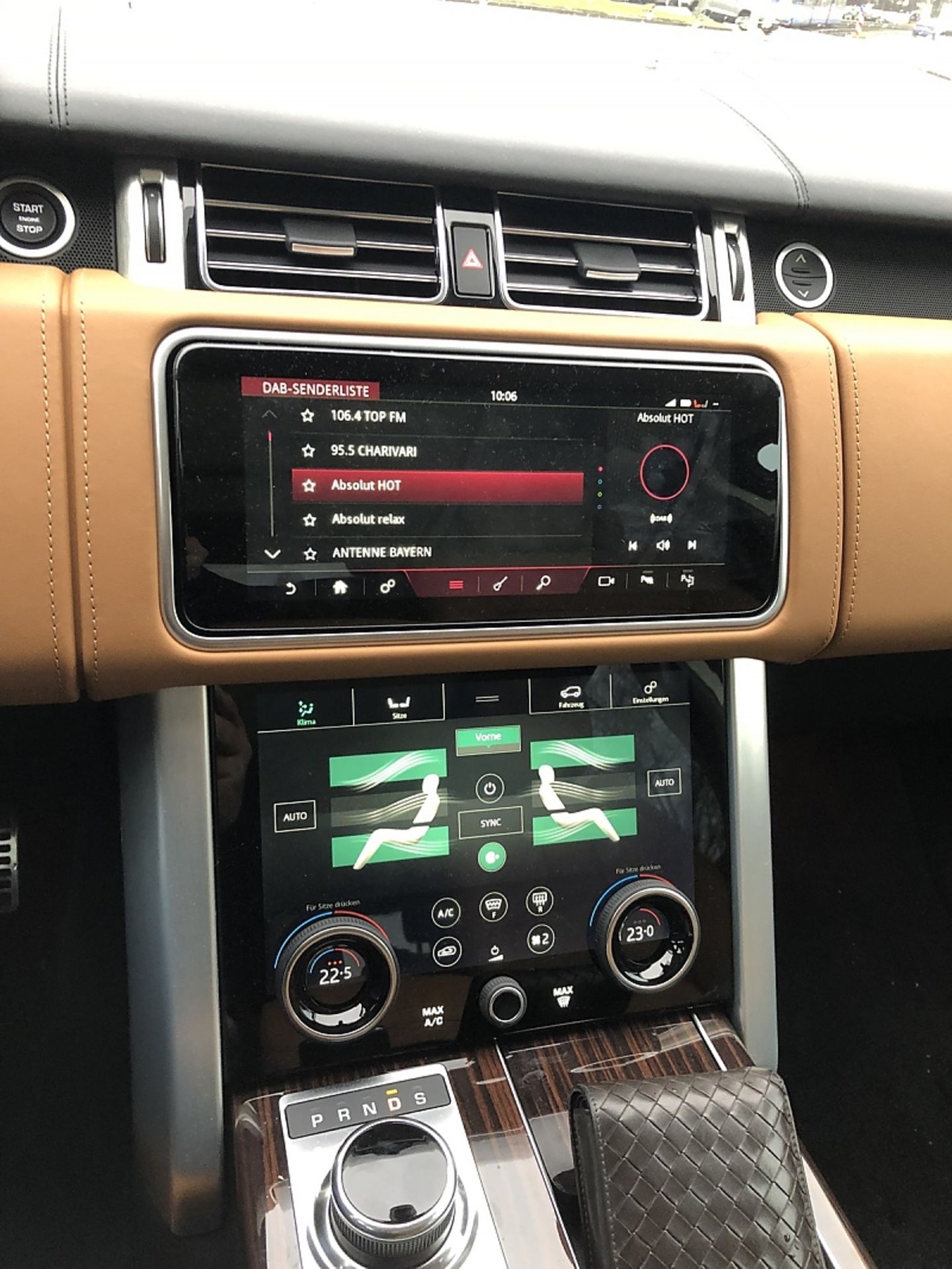 Range Rover SD V6 Autobiography - die neue Mittelkonsole