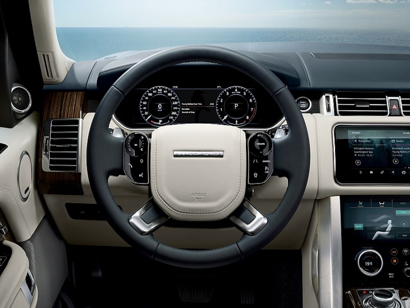 Range Rover SD V6 Autobiography - das Cockpit