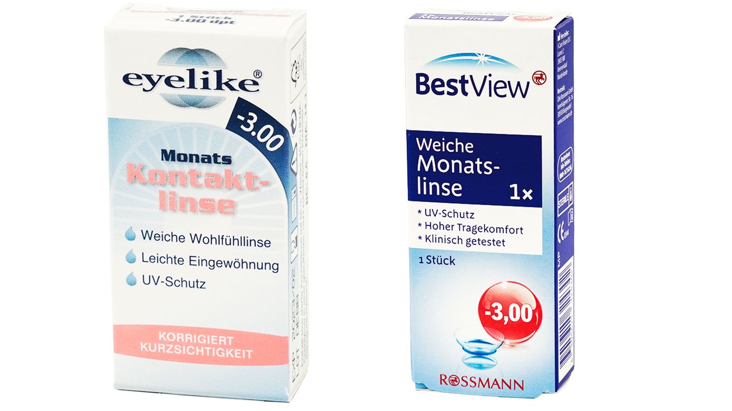 Ökotest prüft Monatskontaktlinsen