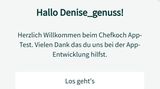 Zuerst muss man sich mit einem Benutzernamen anmelden. Die Anmeldung erfolgt über Facebook, Google oder einer anderen Email-Adresse.