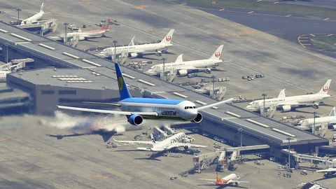 Platz 9: Tokio Narita (NRT), Japan  Der Airport 60 Kilometer nordöstlich von Tokio gehört zu den beiden großen Flughäfen der japanischen Hauptstadt. Er verfügt über zwei Pisten, drei Terminals und mehrere Zuganbindungen und verzeichnet über 40 Millionen Passagiere pro Jahr.