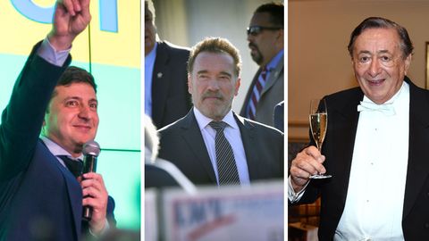 Nach Wahl: TV-Stars und Komiker in der Politik: Der Ukrainer Selenski hat berühmte Vorbilder