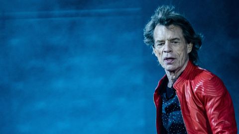 Frontmann Mick Jagger von den Rolling Stones