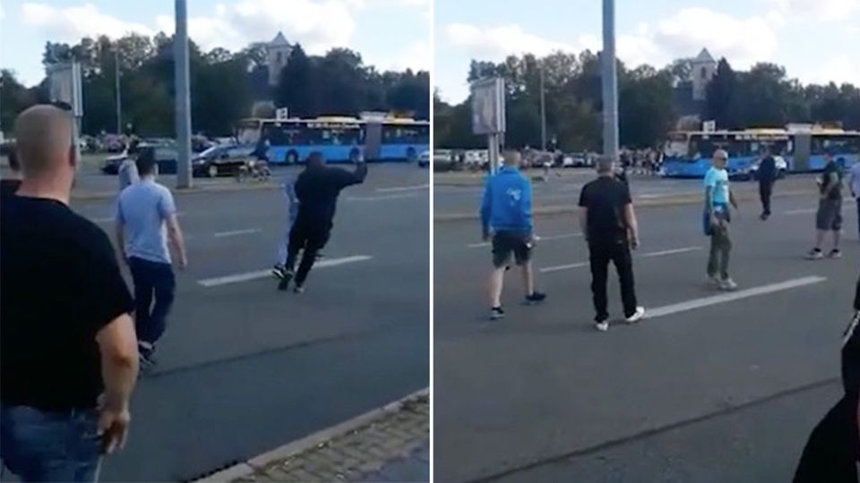Hetzjagden in Chemnitz? Video zeigt, wie Ausländer verfolgt und beleidigt werden Hetzjagden in Chemnitz? Video zeigt, wie Ausländer verfolgt und beleidigt werden