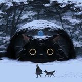 So verstörend die Augen dieser Katze auch sein mögen, selbst sie sieht nicht wirklich bedrohlich aus