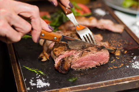 Fleisch im Restaurant