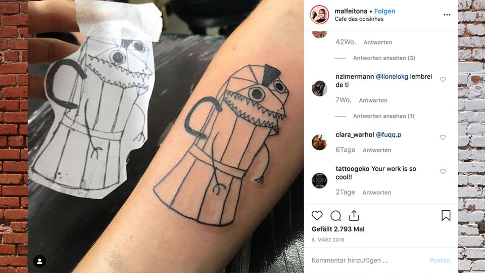 Hässliche Tattoos: Helen Fernandes hat ihren eigenen Stil