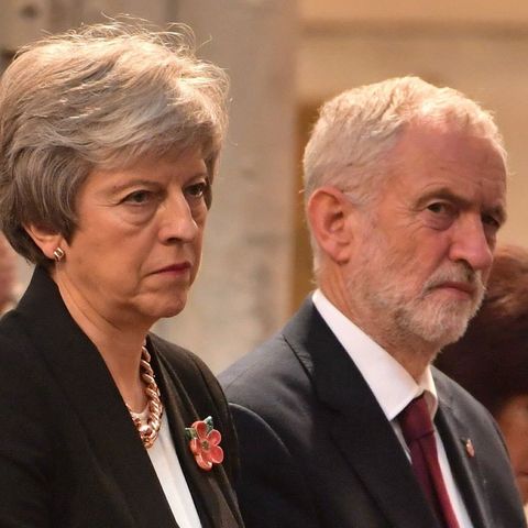 Theresa May und Jeremy Corbyn müssen den Brexit managen