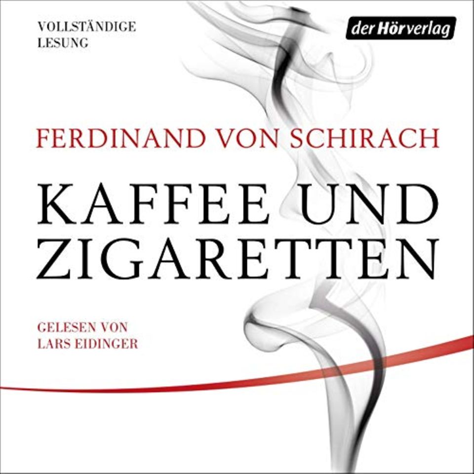 Ferdinand von Schirach erzählt in "Kaffee und Zigaretten" von prägenden Momenten und allgemeinen Betrachtungen und Beobachtungen. Hier geht es zum Hörbuch.