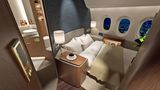 Kategorie: Visionäre Konzepte  Die "Peacock Suites" von Paperclip Design sind für den vordersten Kabinenteil gedacht: In der First Class kann die Kabine je nach Bedarf in ein Familienabteil mit Hochbett oder auch in eine Drei-Zimmer-Luxussuite verwandelt werden.