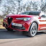 Alfa Romeo Stelvio 2.2 Diesel Q4 - 7,6 Sekunden von null auf Tempo 100
