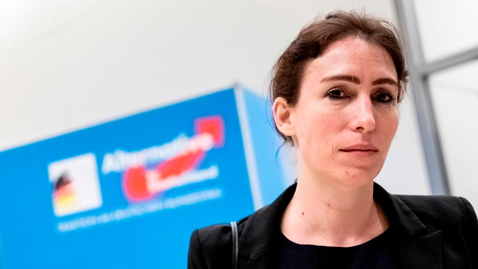 Die AfD-Bundestagsabgeordnete Mariana Harder-Kühnel