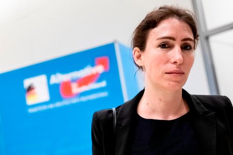 Die AfD-Bundestagsabgeordnete Mariana Harder-Kühnel