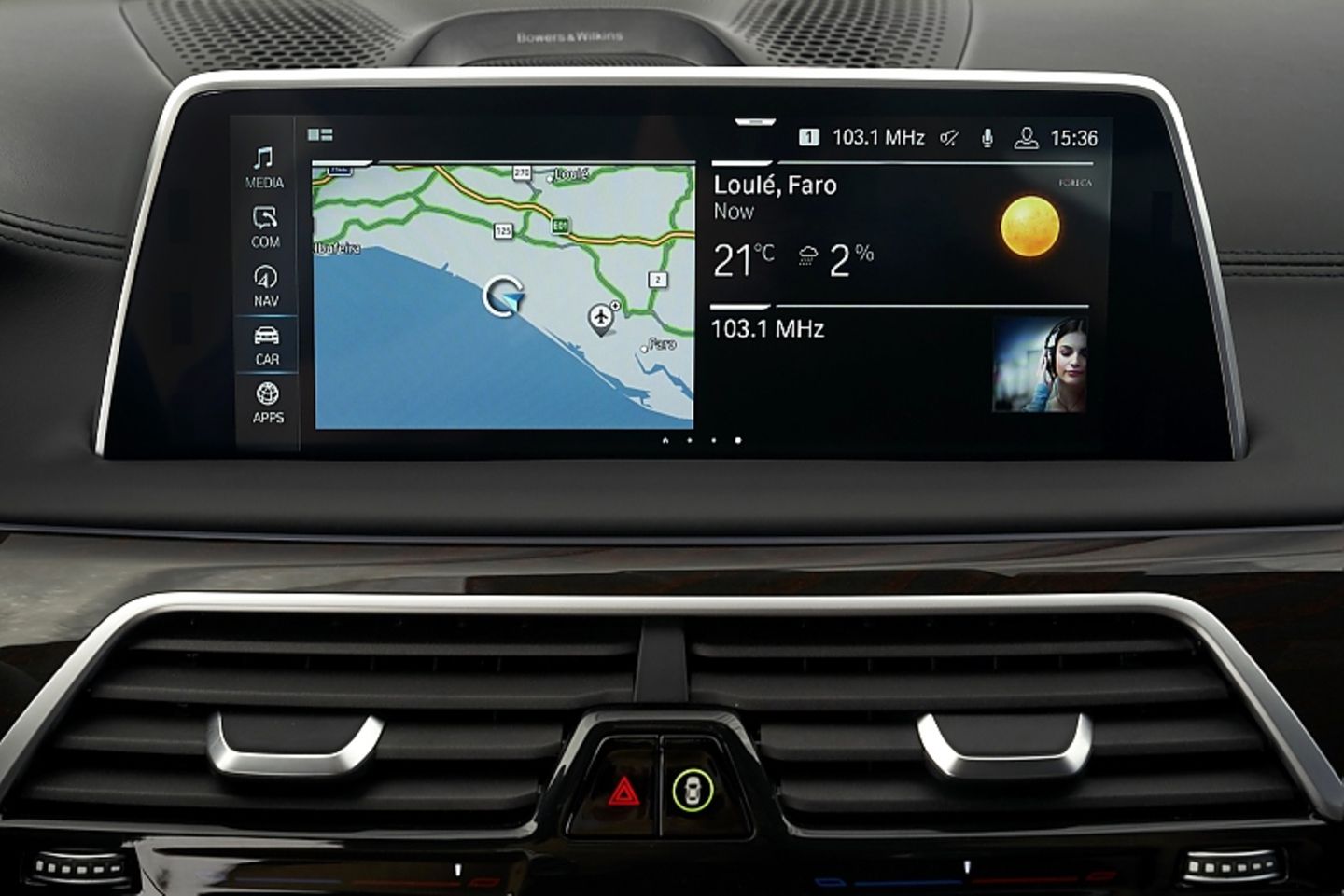 BMW 745 Le xDrive - etwas zu kleiner Touchscreen