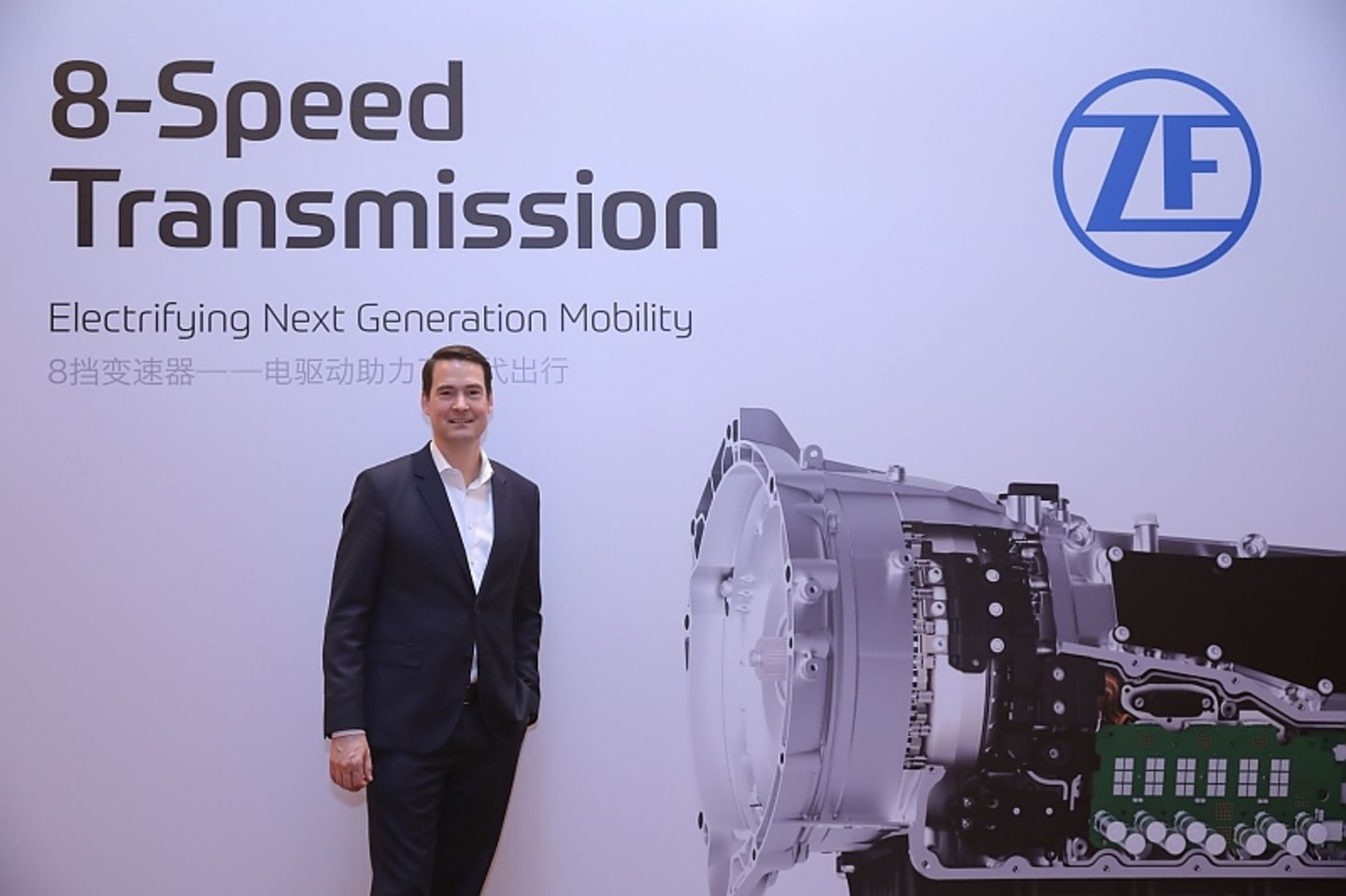 Der Leiter der ZF Getriebedivision Stephan von Schuckmann