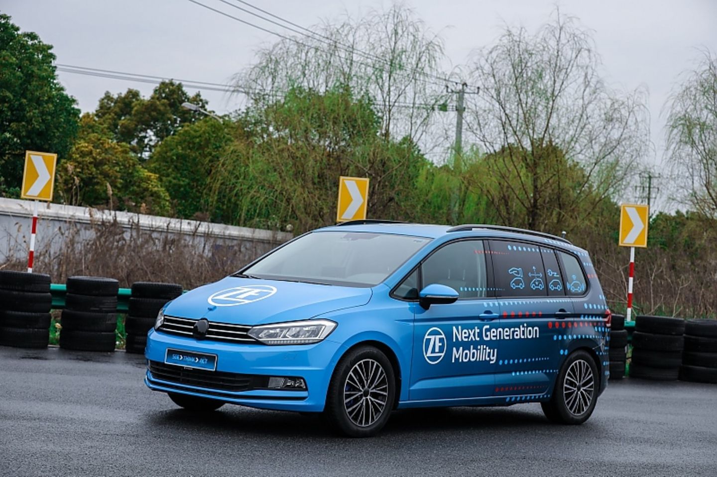 Das ZF Innovation Vehicle ist ein rollendes Schaufenster