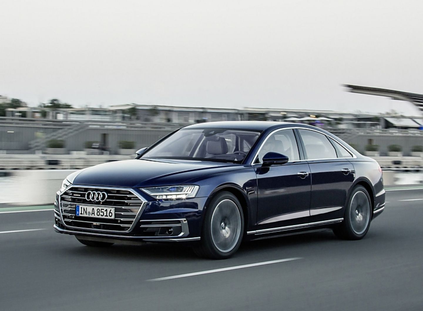 Audi A8 - das autonome Fahren ist bisher nicht freigeschaltet