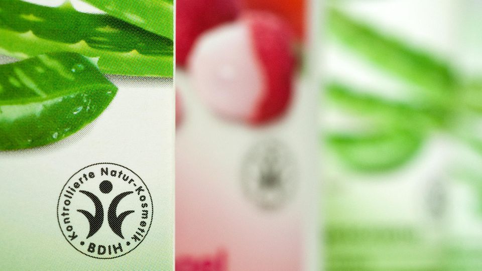 Darstellung Gütesiegel des BDIH für Naturkosmetik