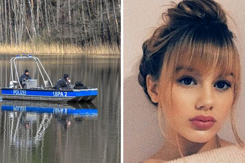 Suchaktion der Polizei am Herzberger See, vermisste Rebecca aus Berlin