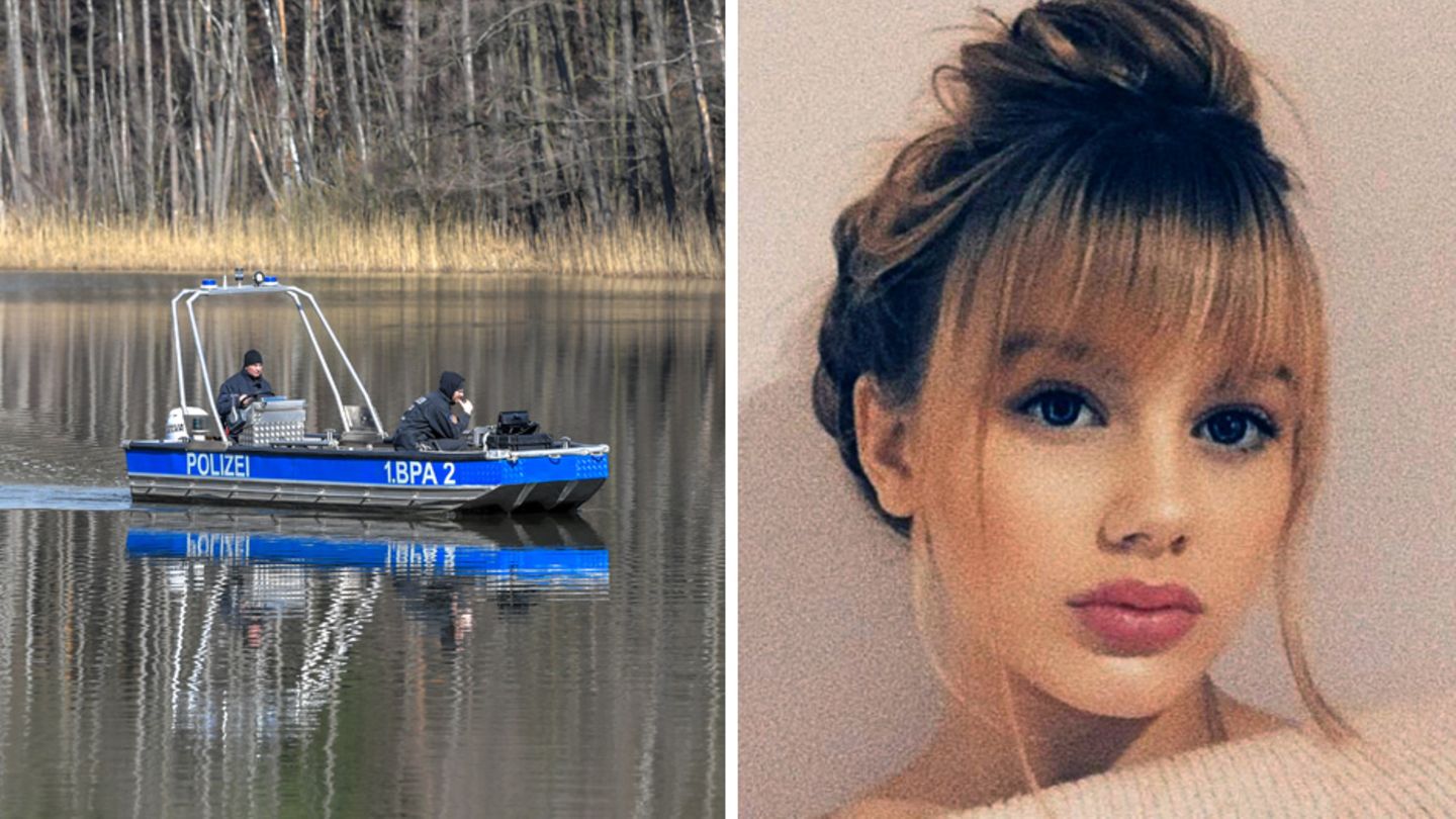 Suchaktion der Polizei am Herzberger See, vermisste Rebecca aus Berlin