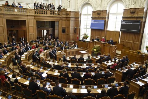 Das dänische Parlament