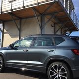 Cupra Ateca ind der Boxengasse