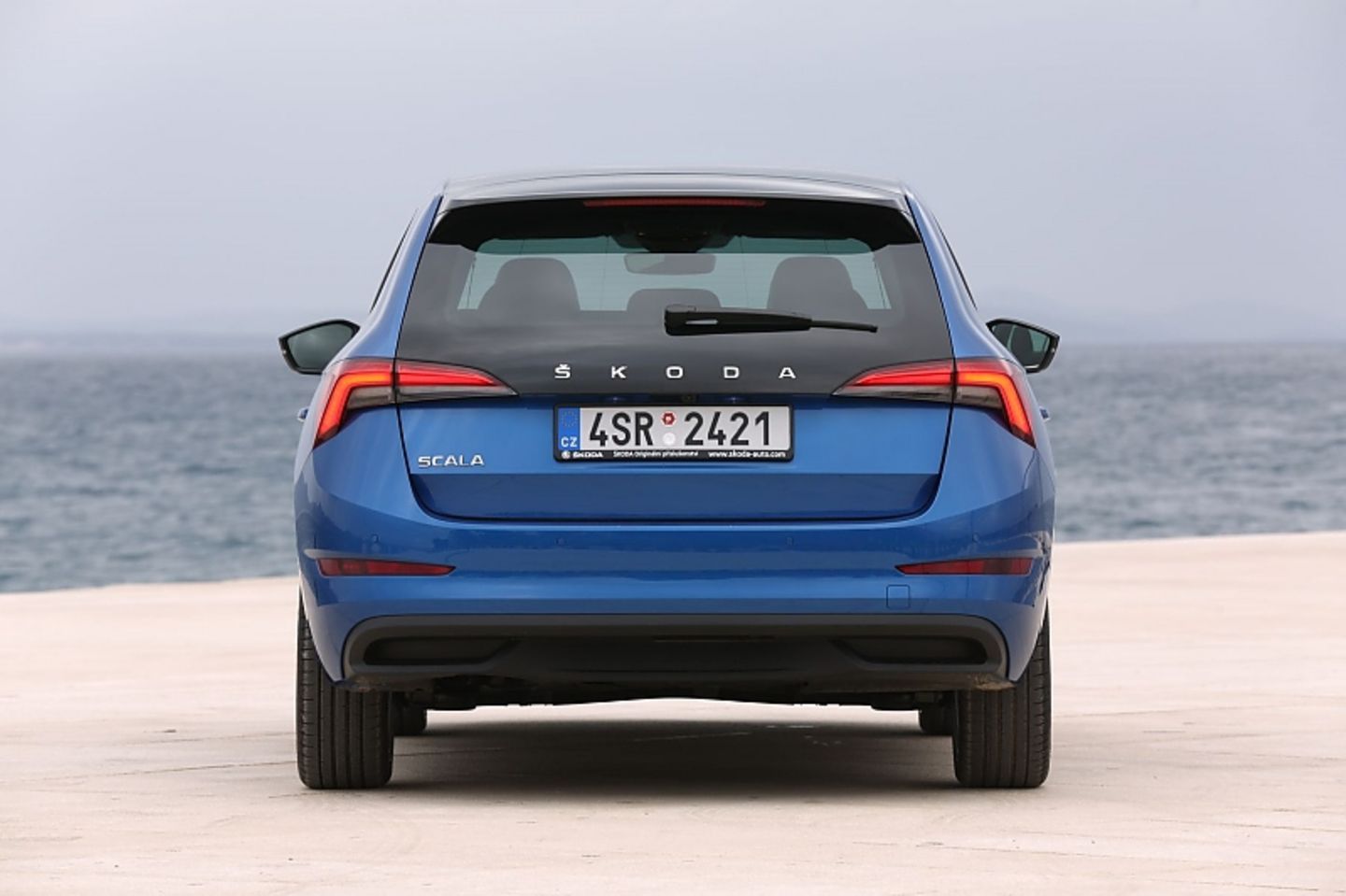 Das Heck ist die Schokoladenseite des Skoda Scala 1.5 TSI