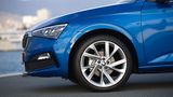 Auf Wunsch steht der Skoda Scala 1.5 TSI auf 18 Zoll Rädern