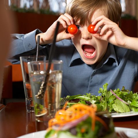 Kinder im Restaurant