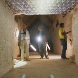 Grabkammer in der Pyramide Pepi II. in Saqarra.