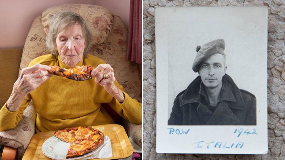 Diese Frau wartete 94 Jahre auf ihre erste Pizza